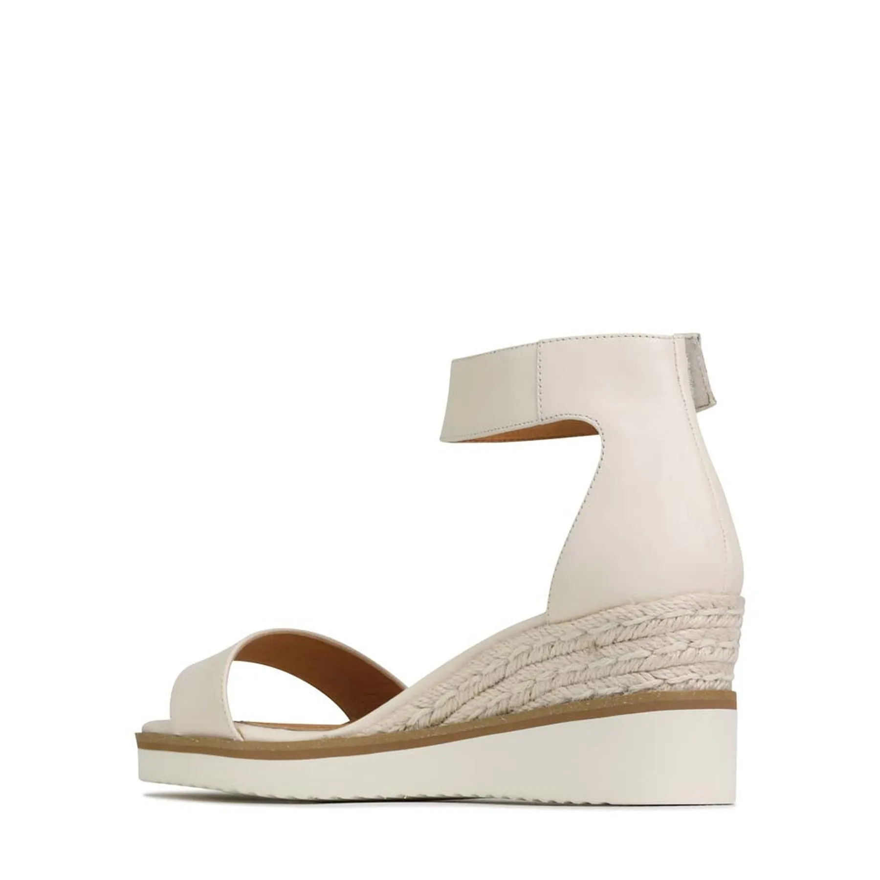 SANDALES ESPADRILLES EN CUIR CONFORTABLES