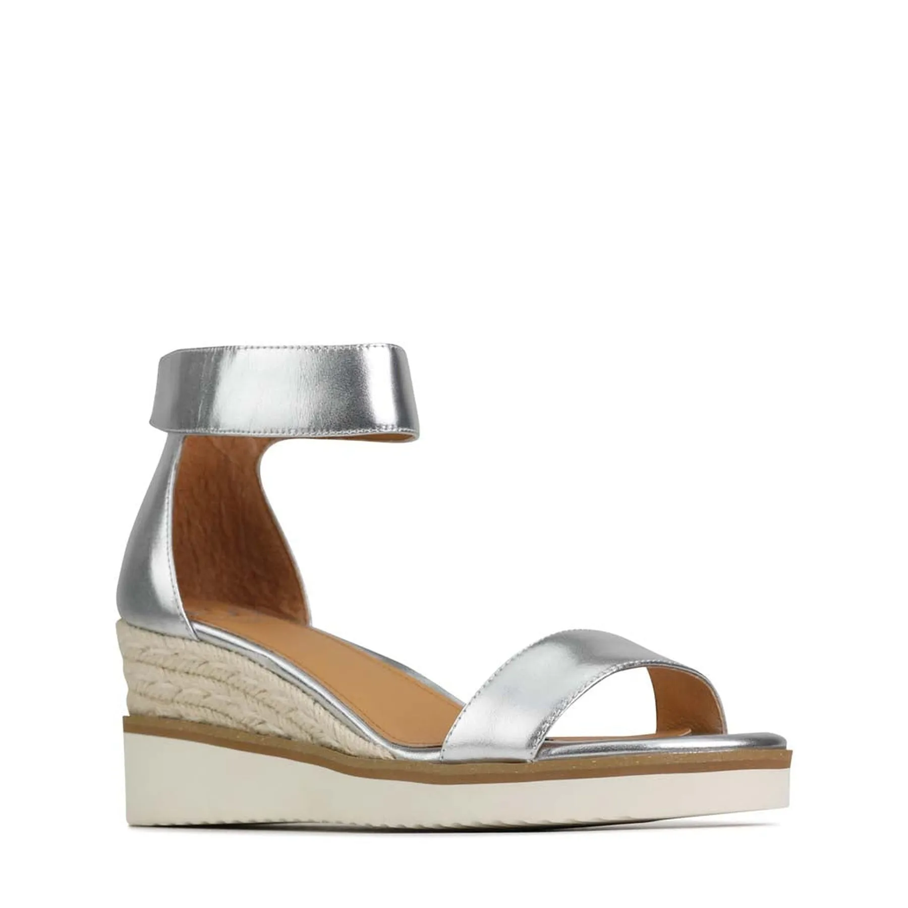 SANDALES ESPADRILLES EN CUIR CONFORTABLES