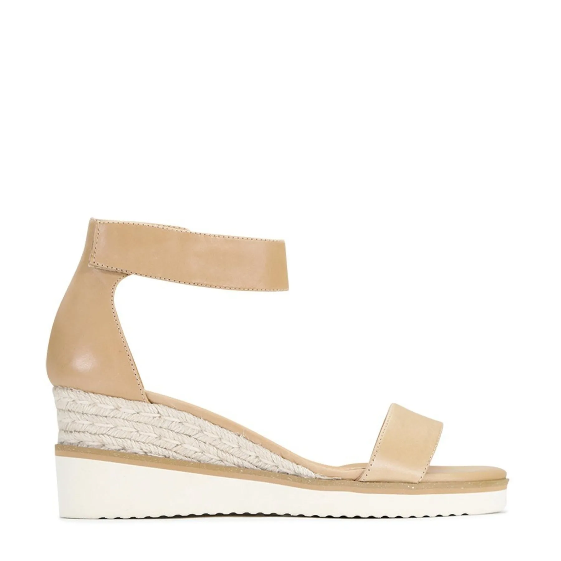 SANDALES ESPADRILLES EN CUIR CONFORTABLES