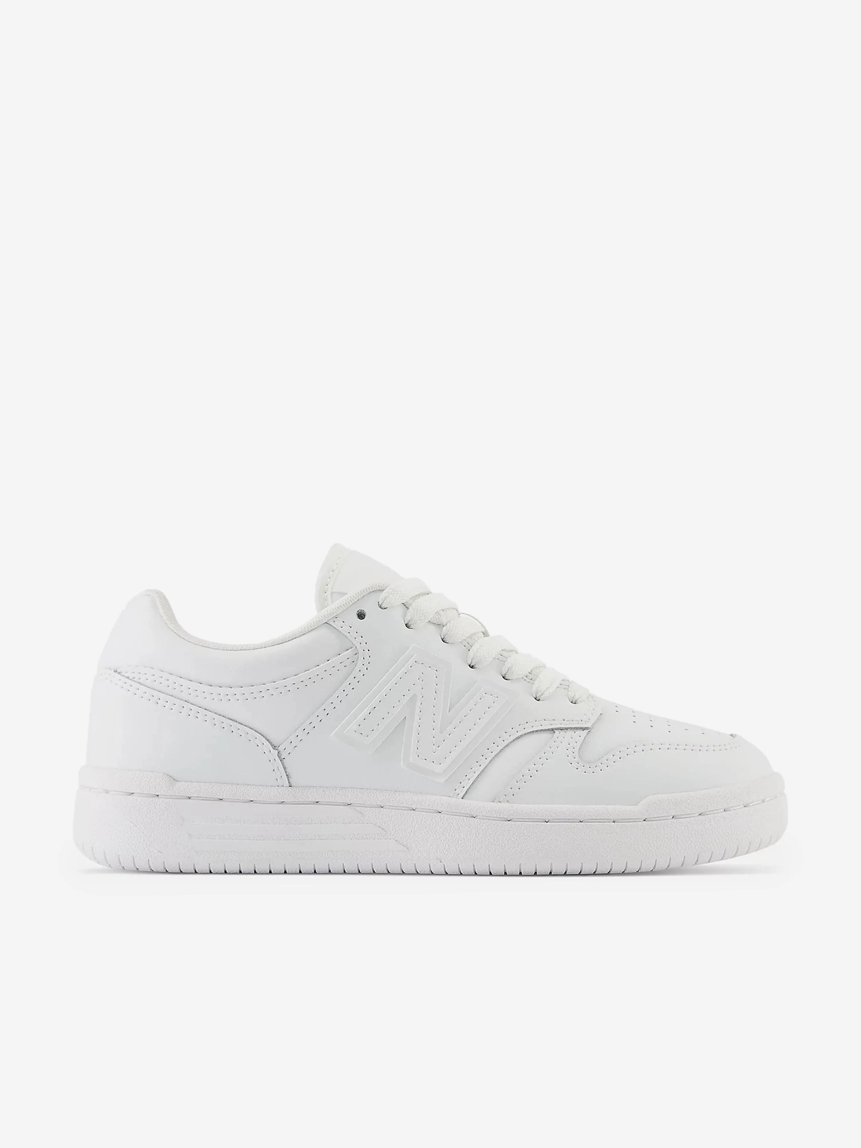 New Balance Chaussures de Sport pour Garçons 480 en Blanc