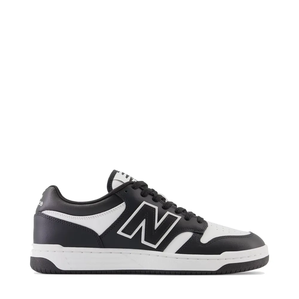New Balance Chaussure de Sport Homme 480 en Blanc avec Noir