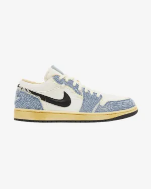 NIKE AIR JORDAN1 LOW SE WRMK SASHIKO DENIM (NOUVEAU)
