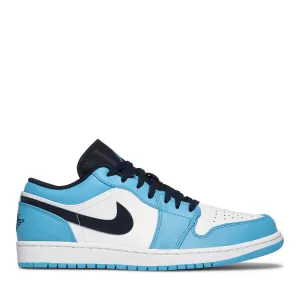 NIKE AIR JORDAN 1 LOW BLEU UNIVERSITÉ BLANC 2021