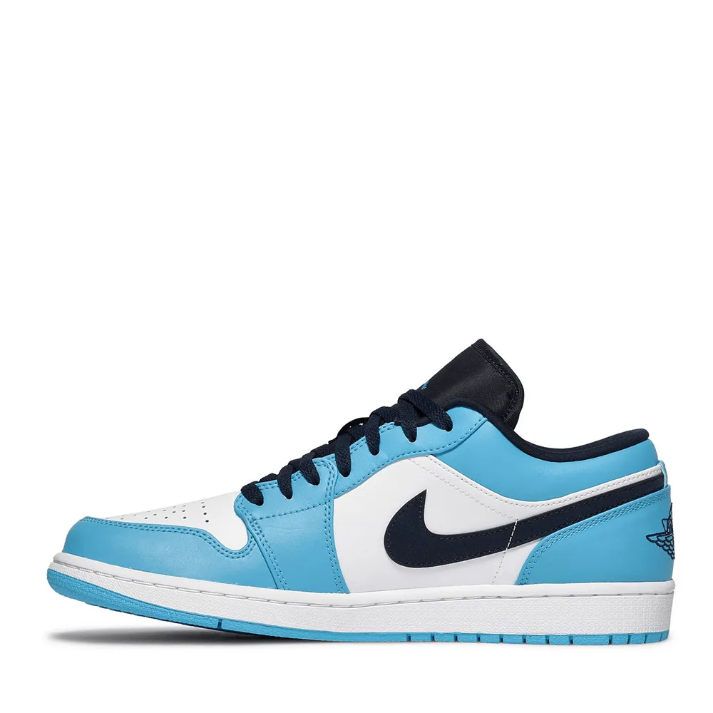 NIKE AIR JORDAN 1 LOW BLEU UNIVERSITÉ BLANC 2021