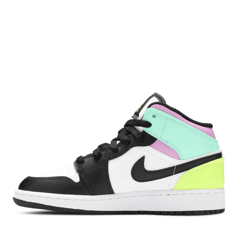 NIKE AIR JORDAN1 MID PASTEL GS (NOUVELLE)