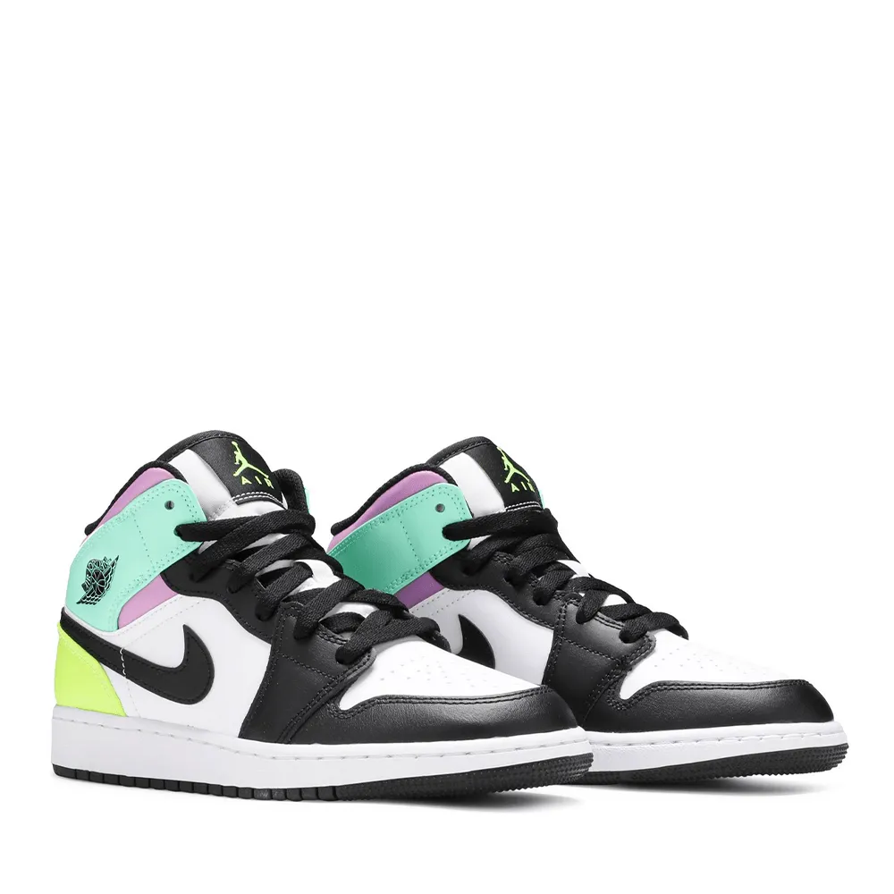 NIKE AIR JORDAN1 MID PASTEL GS (NOUVELLE)