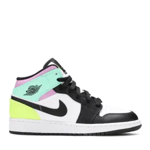 NIKE AIR JORDAN1 MID PASTEL GS (NOUVELLE)