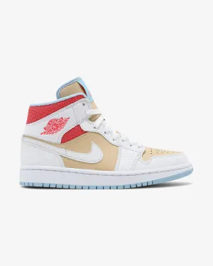 NIKE AIR JORDAN1 MID SE WMNS SÉSAME