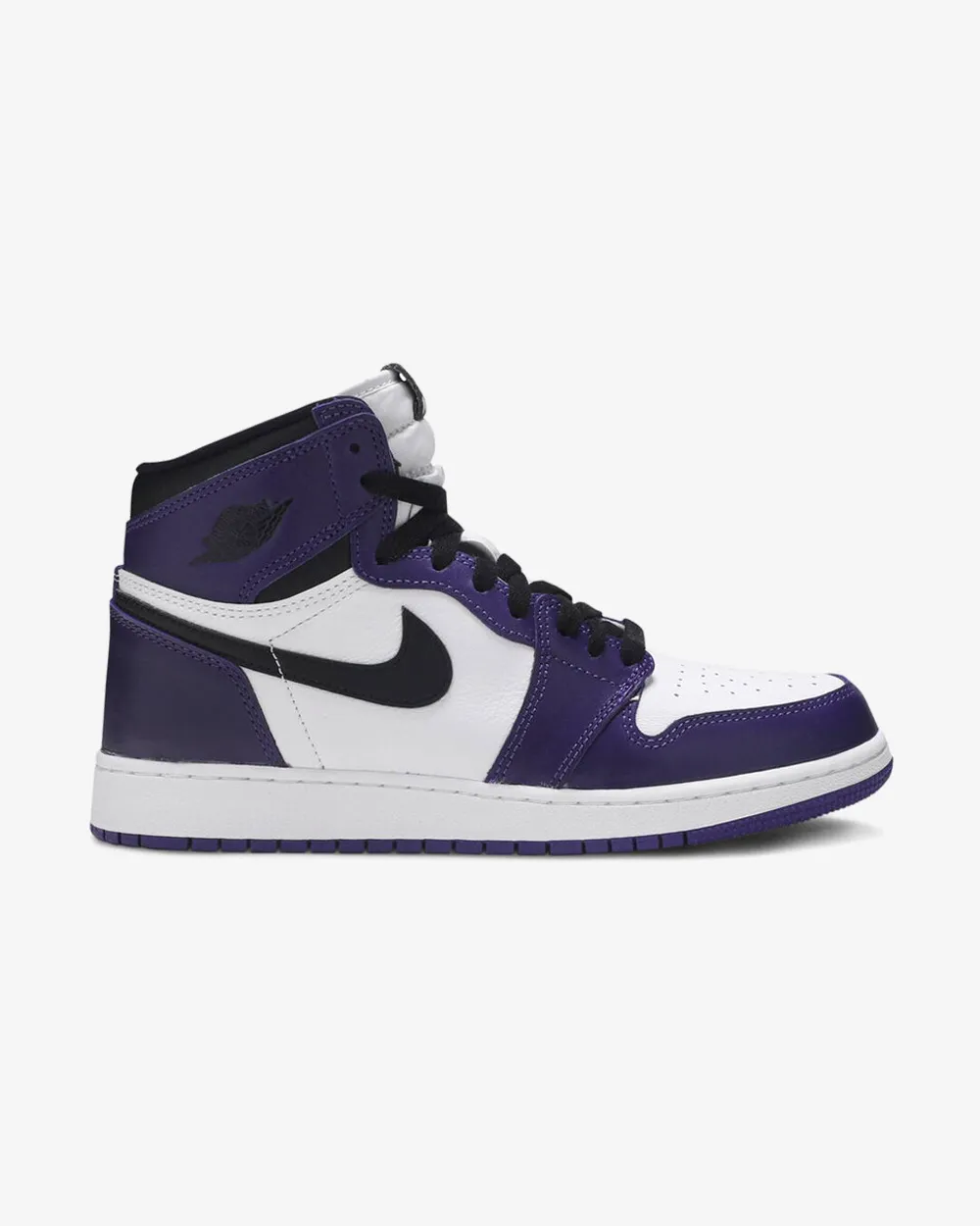 NIKE AIR JORDAN1 RETRO COURT PURPLE WHITE 2020 GS (NEUVE)