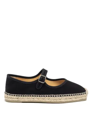 Espadrille Negro Mary Jane de Padua
