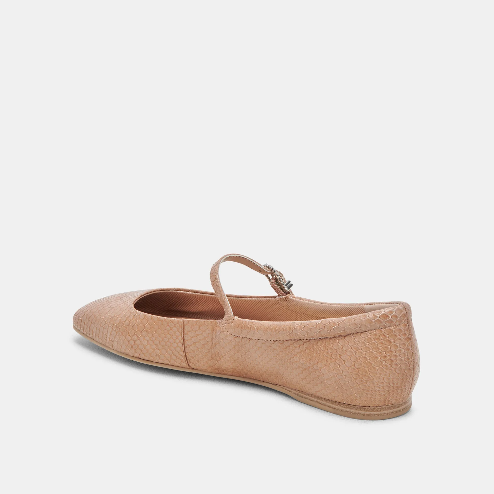 BALLERINES REYES TOFFEE IMPRIMÉ SERPENT
