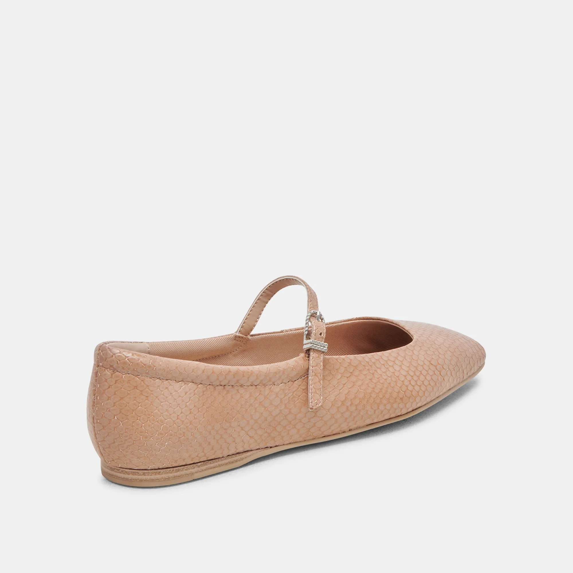BALLERINES REYES TOFFEE IMPRIMÉ SERPENT
