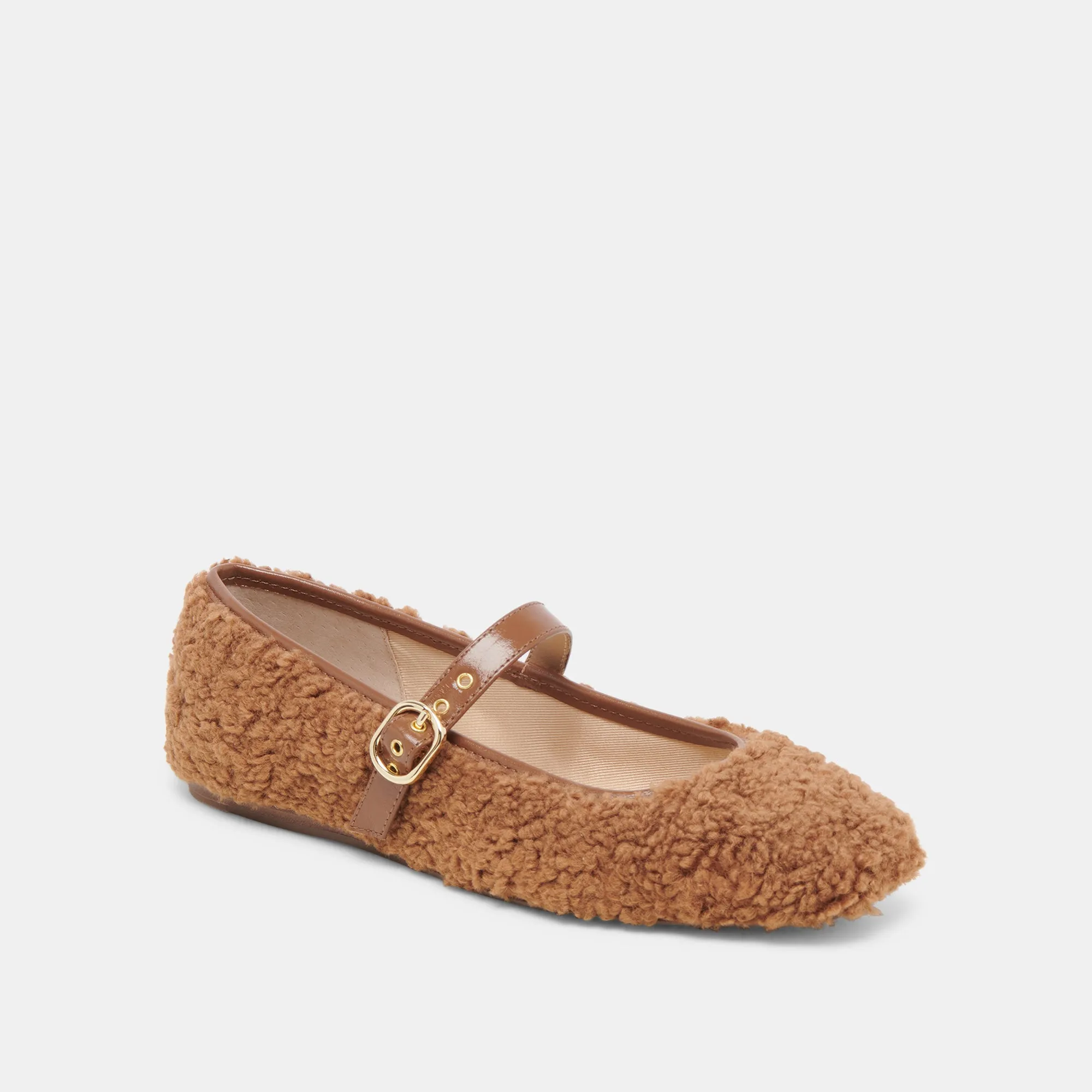 RODNI Ballerines Doublées Pécan Doux