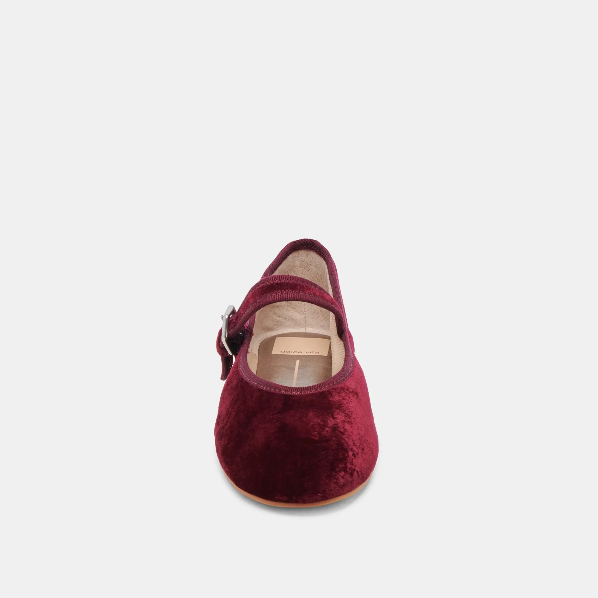 ROSLYN BALLET FLATS VIN VELOURS
