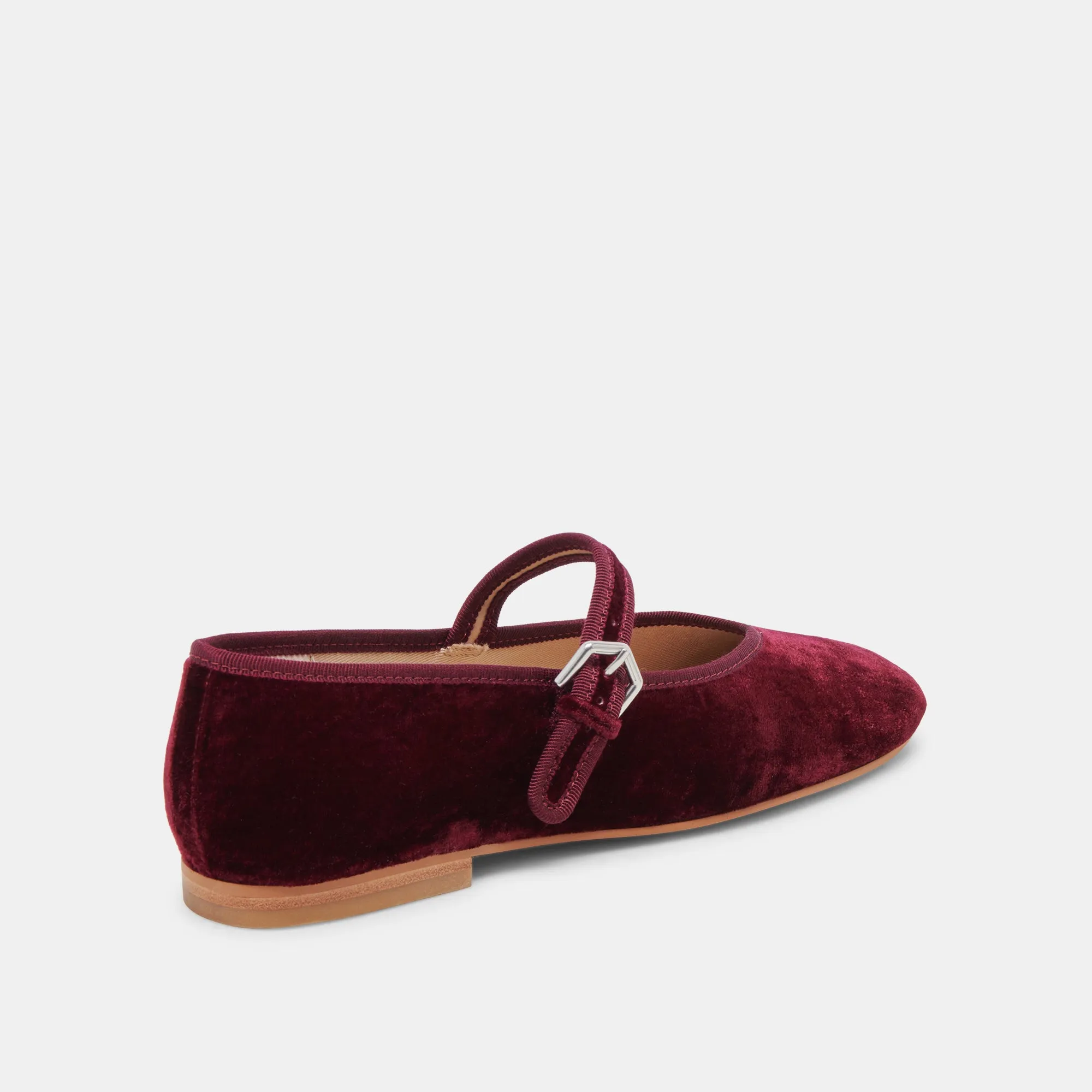 ROSLYN BALLET FLATS VIN VELOURS