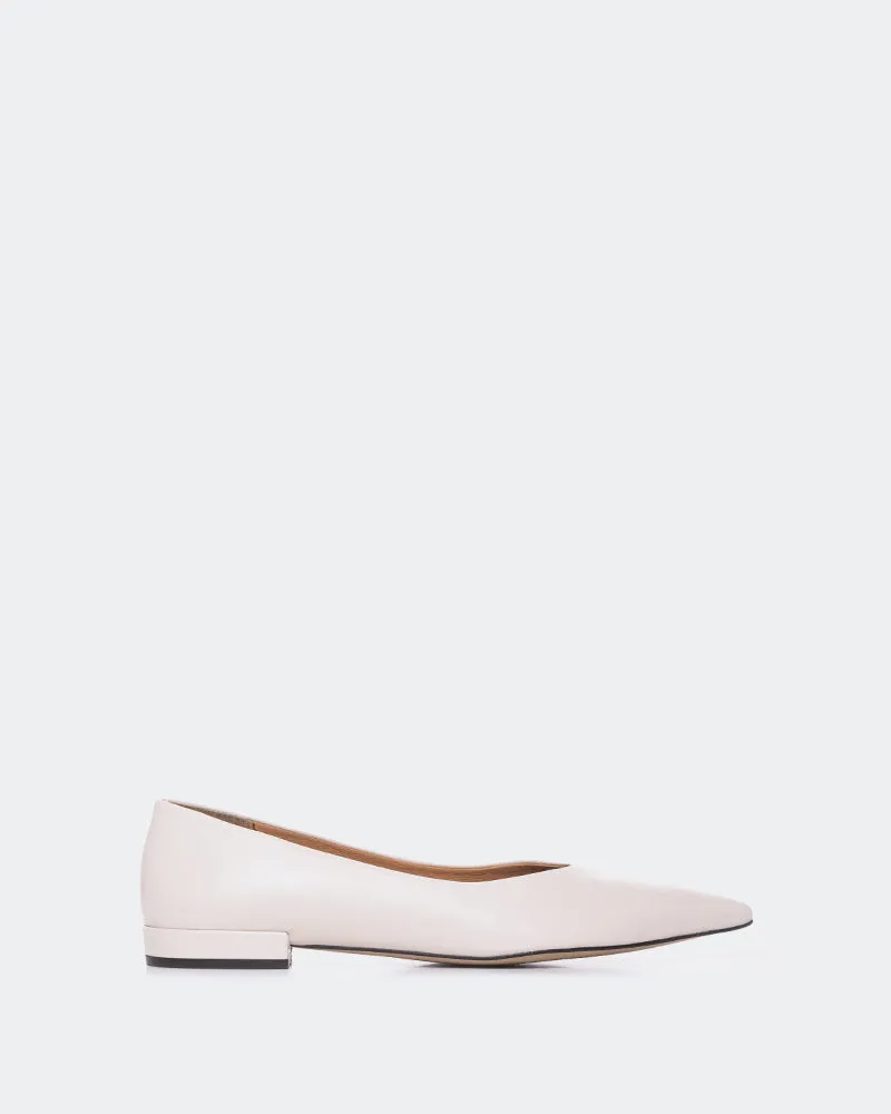 Shynnis Cuir Blanc Cassé