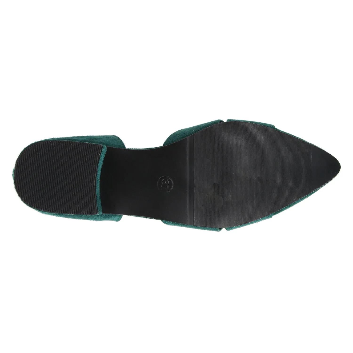Tao Paris Lia 10023-01 Ballerines unies vertes
