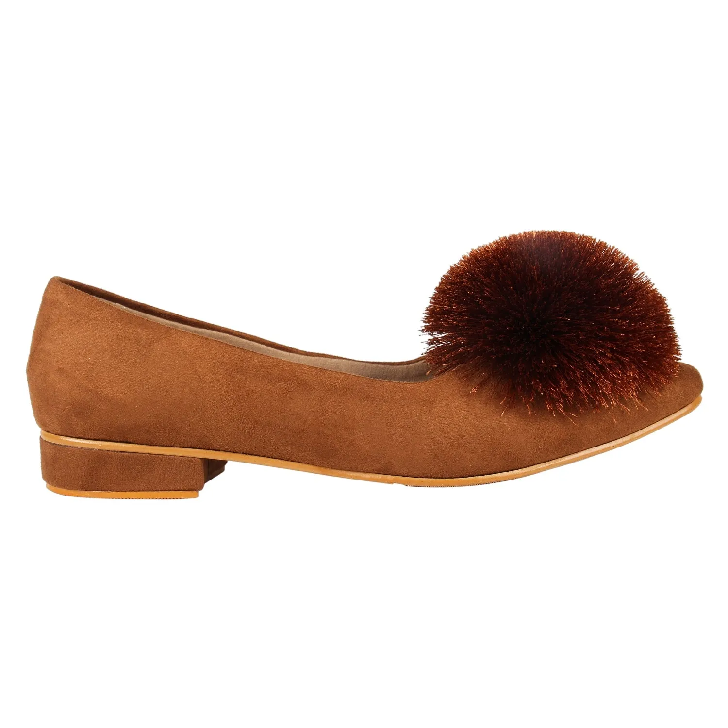 Tao Paris Liv 10024-01 Ballerines unies marron