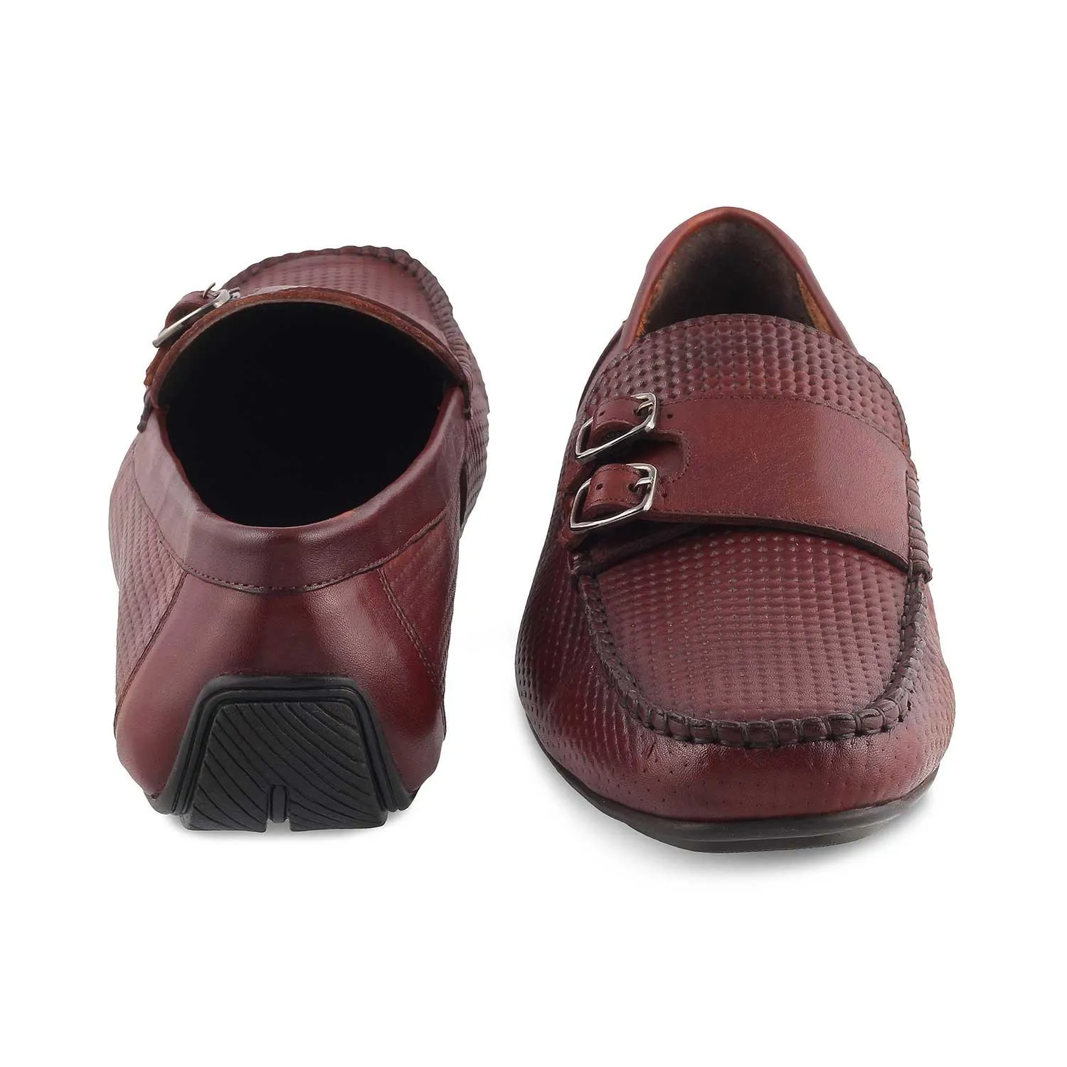 Les Chaussures Double Monk pour Homme Yosa Tan Tresmode