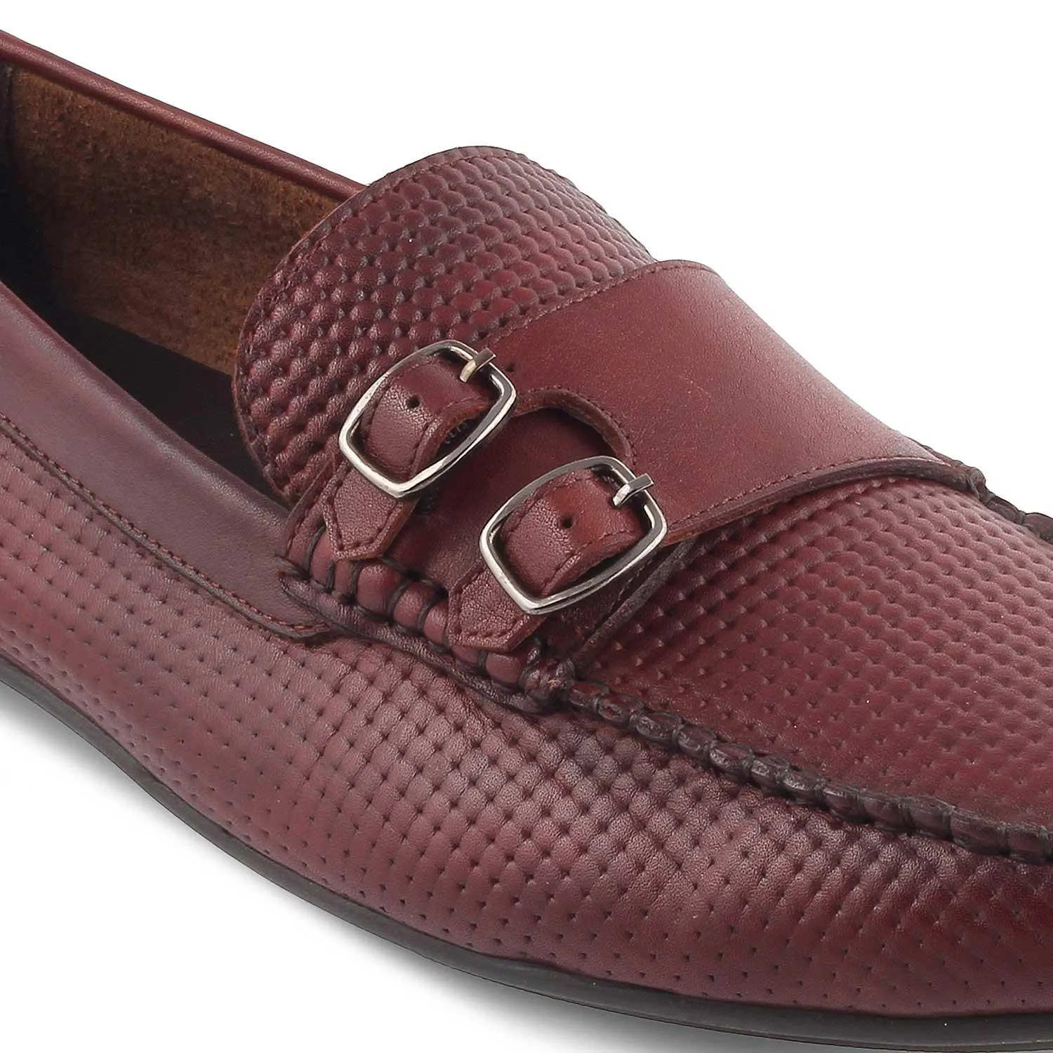 Les Chaussures Double Monk pour Homme Yosa Tan Tresmode