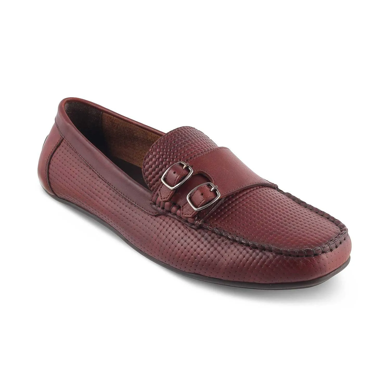 Les Chaussures Double Monk pour Homme Yosa Tan Tresmode