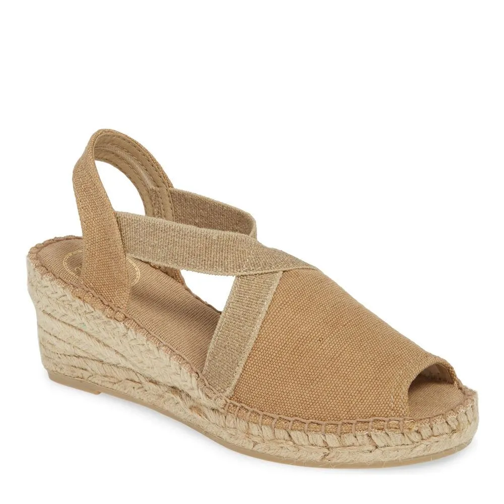 Toni Pons Femme Breda Tabac Lin