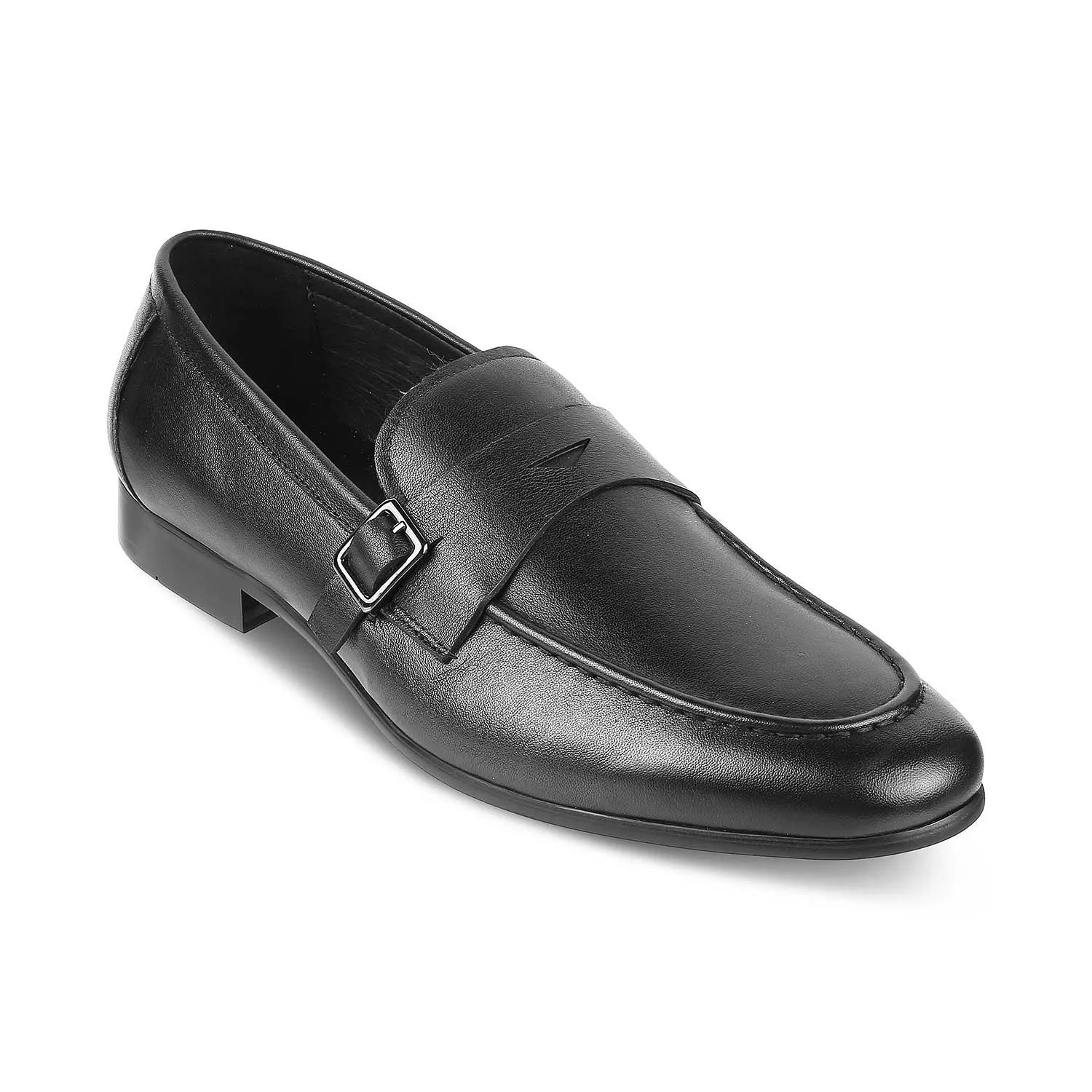 Tresmode Neno Mocassins en Cuir Noir pour Hommes
