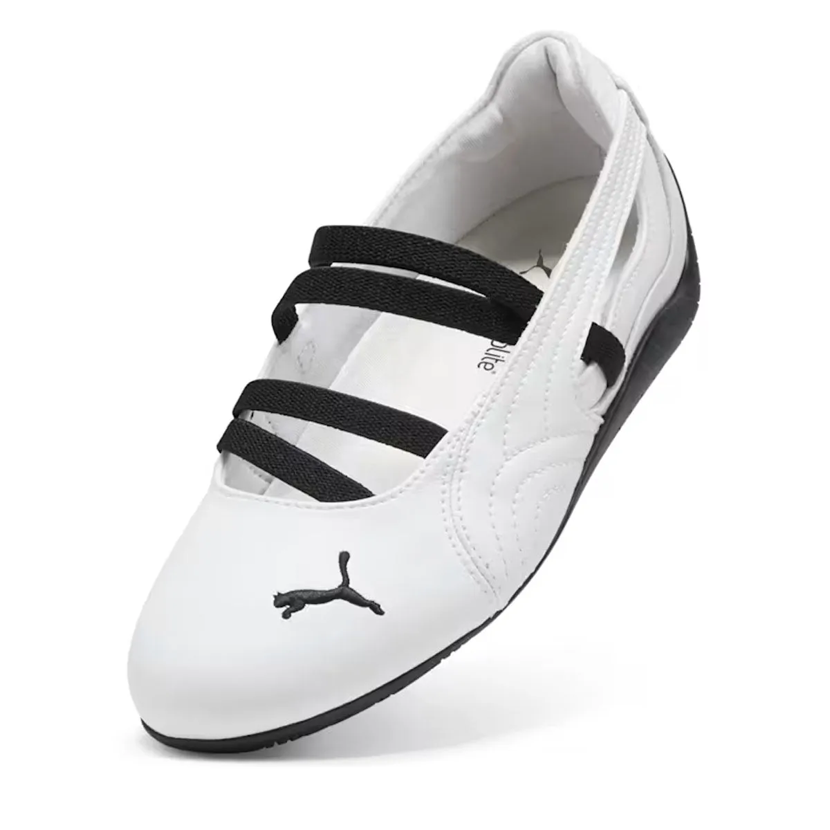 Wmns Speedcat Ballerine en Cuir 'Blanc Noir'