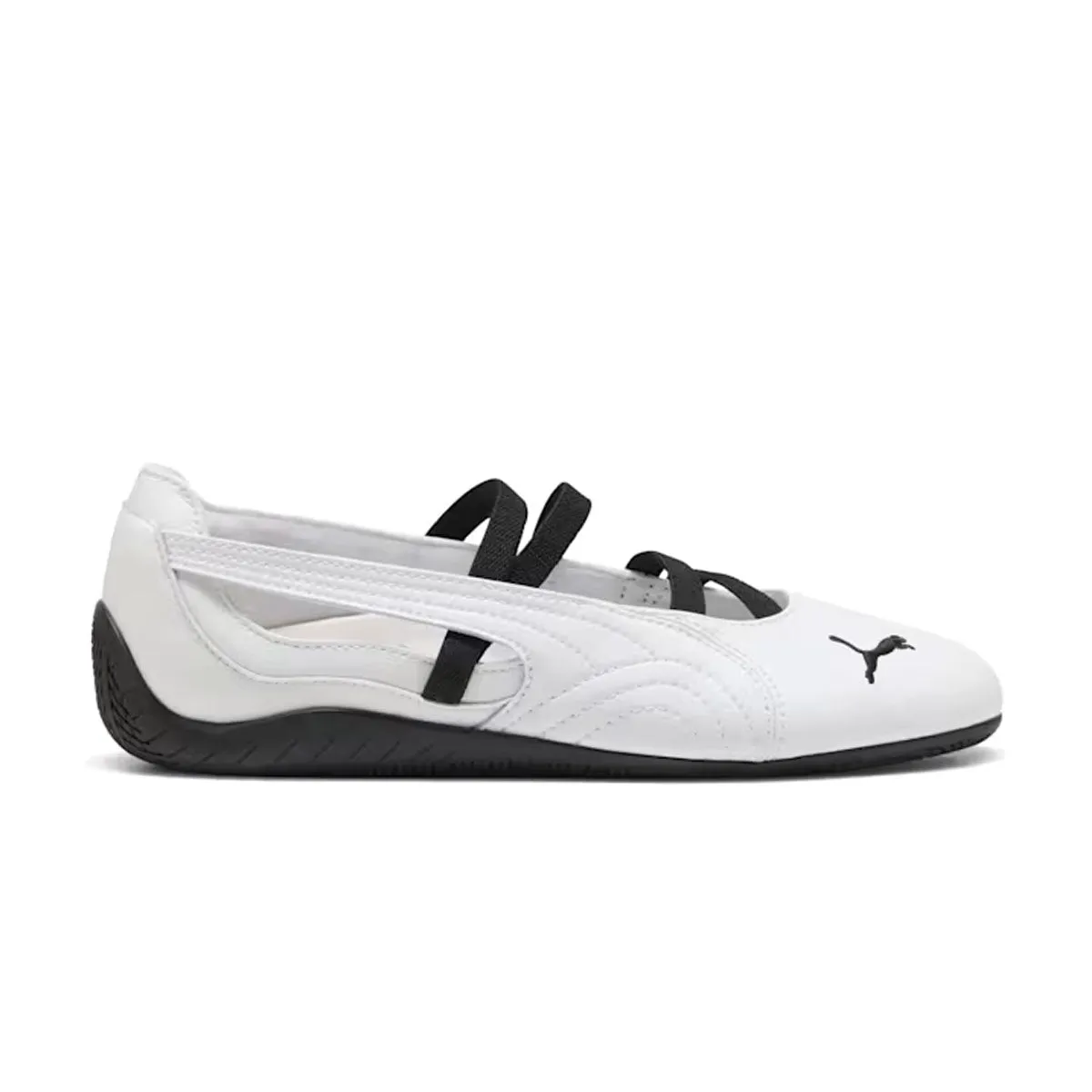 Wmns Speedcat Ballerine en Cuir 'Blanc Noir'