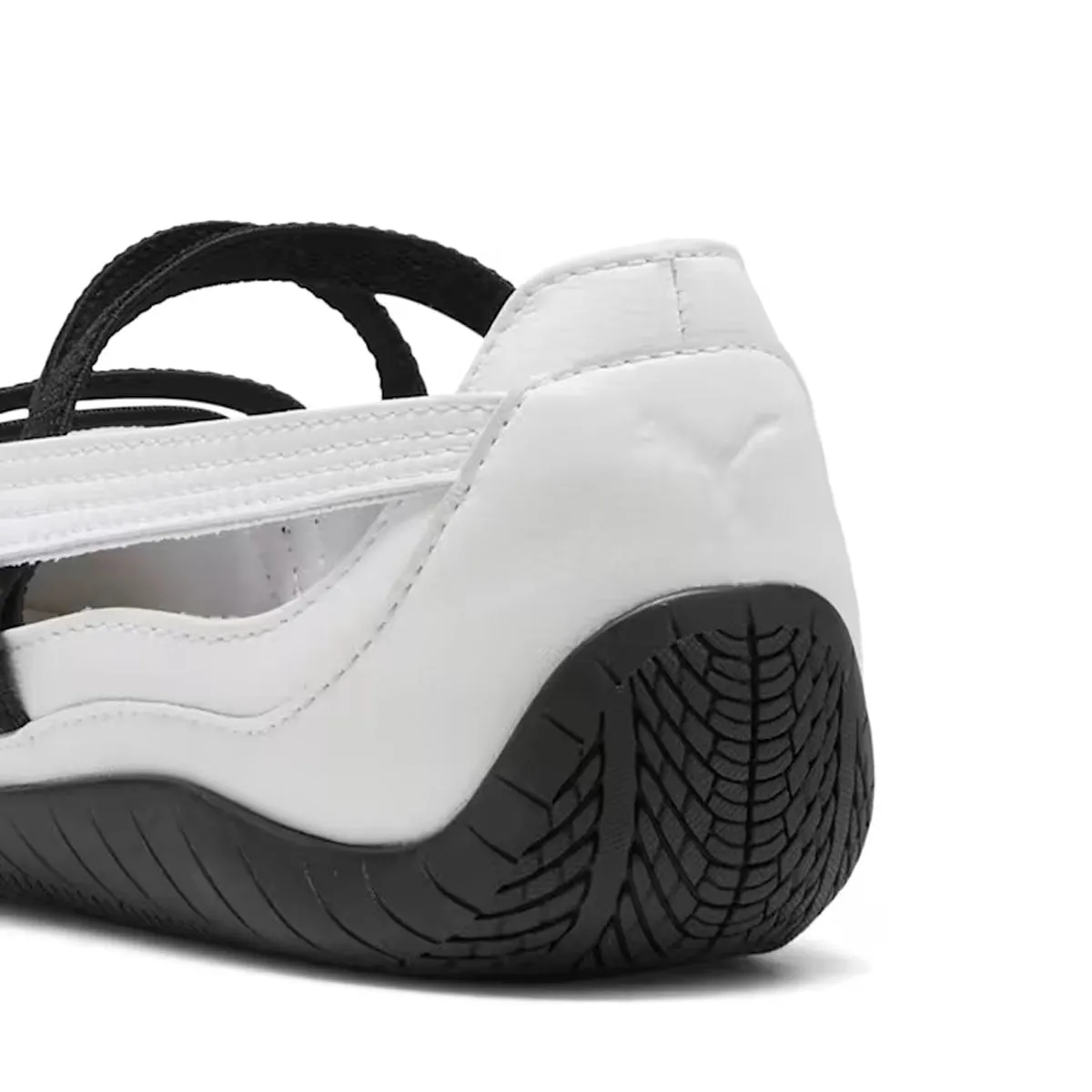 Wmns Speedcat Ballerine en Cuir 'Blanc Noir'