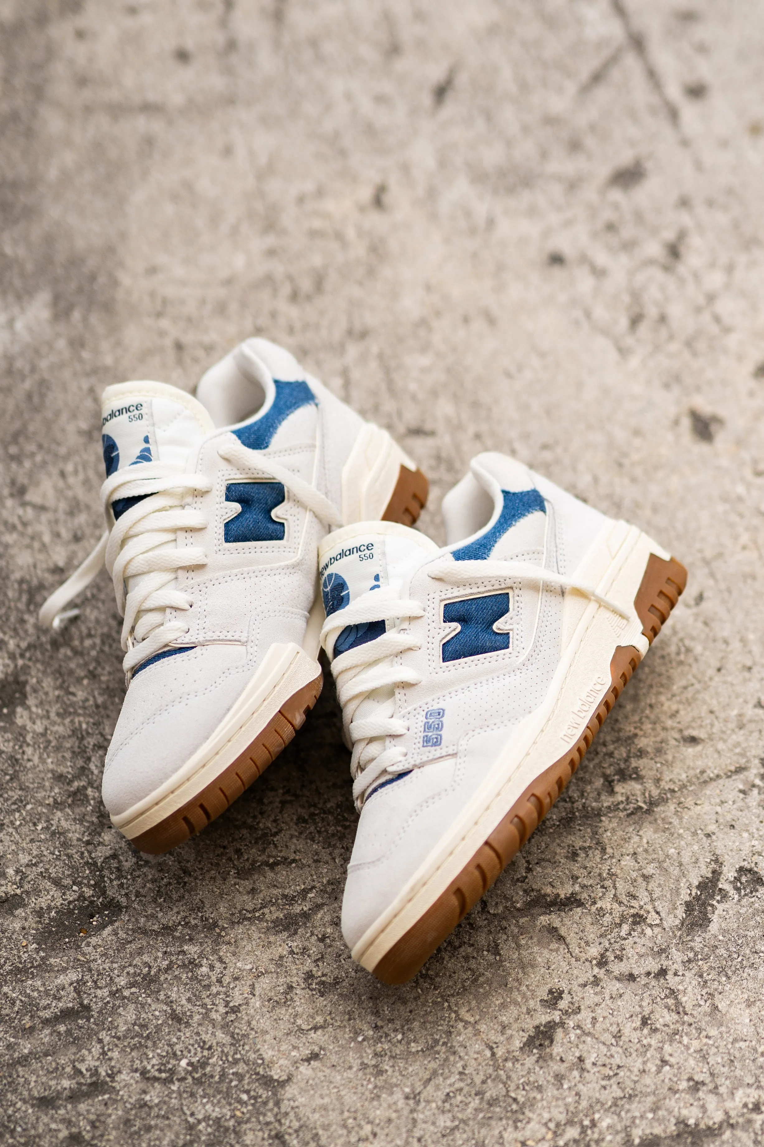 New Balance 550 pour Femme (Gris/Bleu) - BBW550GG