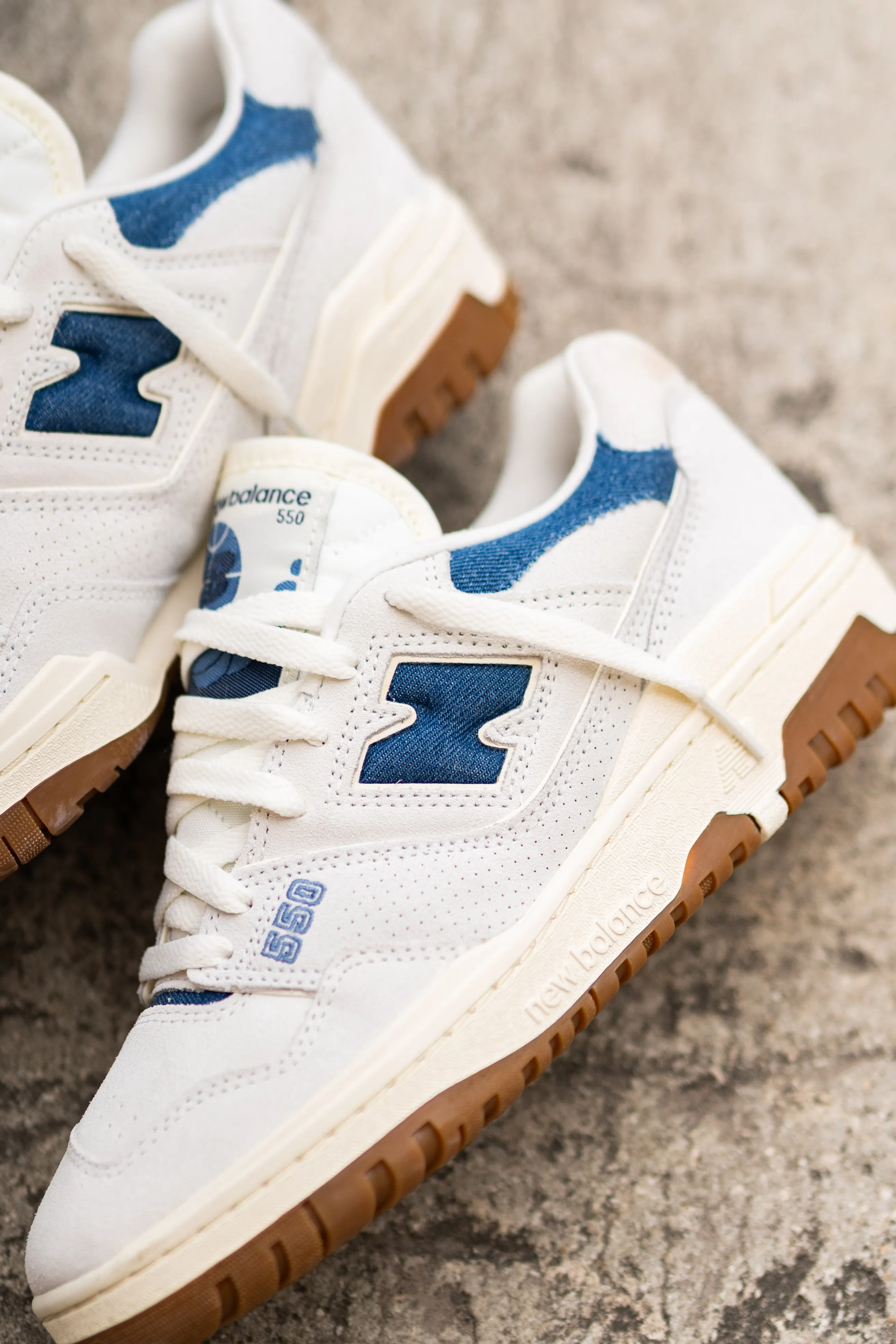 New Balance 550 pour Femme (Gris/Bleu) - BBW550GG