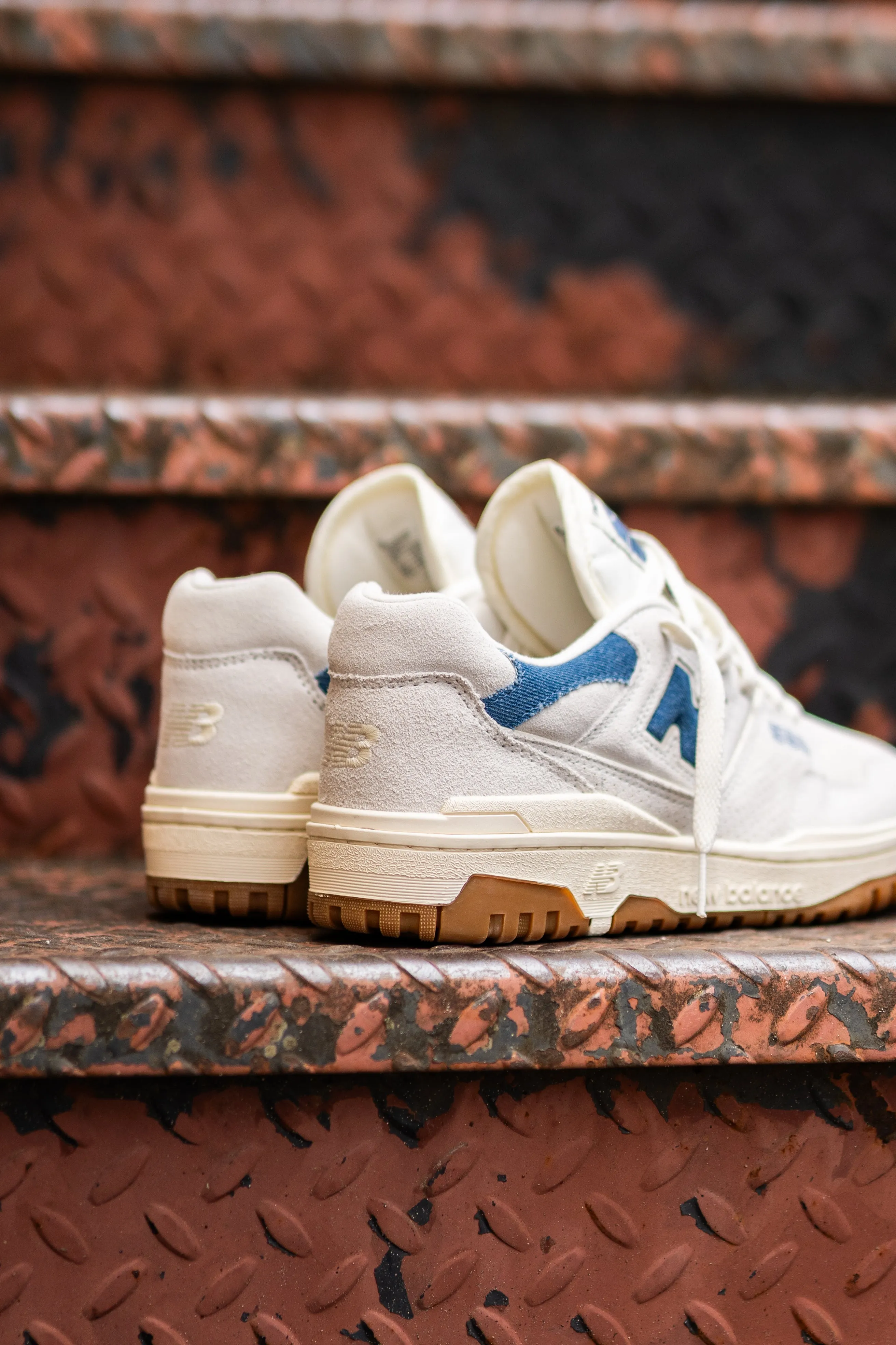 New Balance 550 pour Femme (Gris/Bleu) - BBW550GG