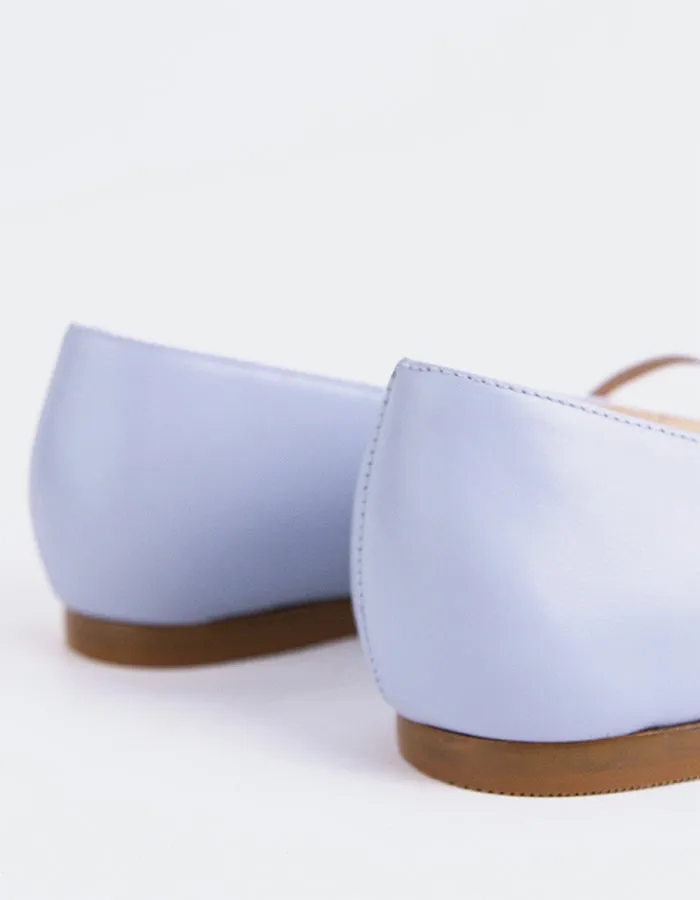 Achillée Blanche Bleu Cuir